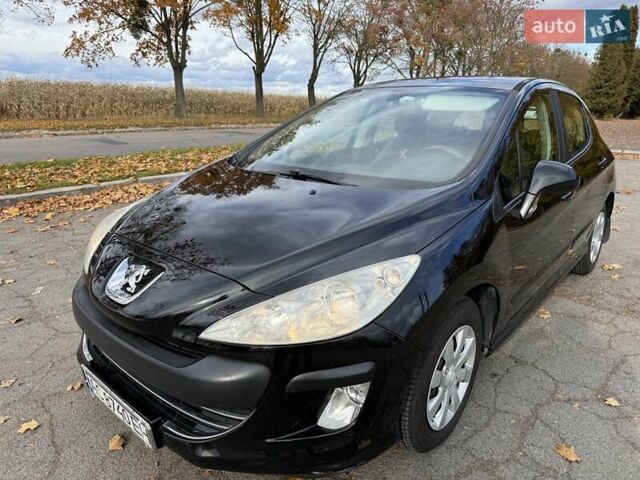 Черный Пежо 308, объемом двигателя 1.56 л и пробегом 320 тыс. км за 5300 $, фото 2 на Automoto.ua