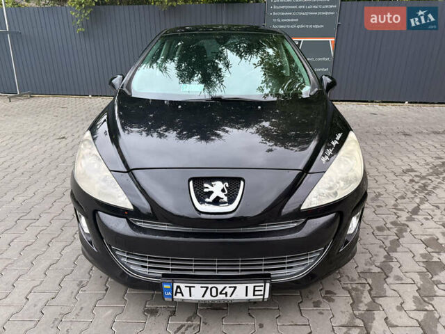 Черный Пежо 308, объемом двигателя 1.6 л и пробегом 209 тыс. км за 4800 $, фото 1 на Automoto.ua