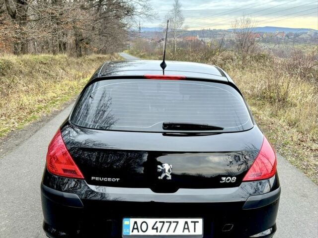 Черный Пежо 308, объемом двигателя 1.6 л и пробегом 184 тыс. км за 5899 $, фото 5 на Automoto.ua