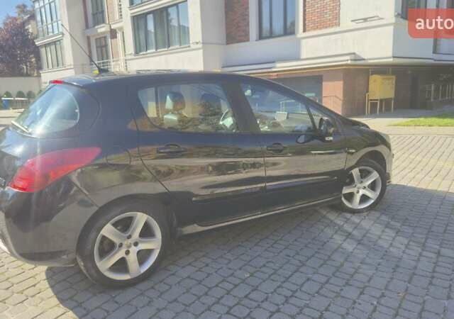 Чорний Пежо 308, об'ємом двигуна 1.6 л та пробігом 225 тис. км за 4600 $, фото 4 на Automoto.ua