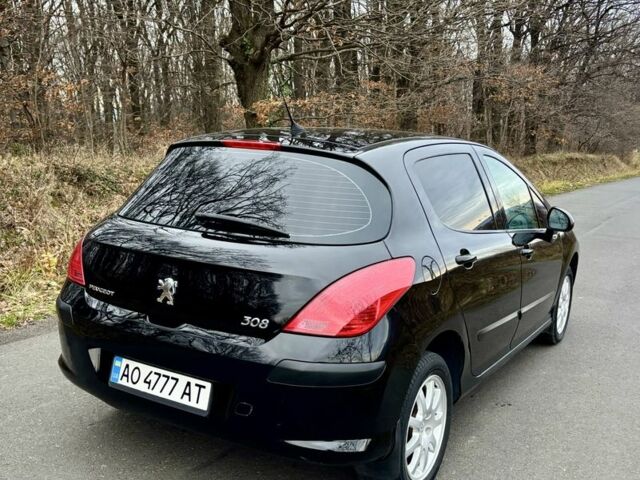 Черный Пежо 308, объемом двигателя 1.6 л и пробегом 184 тыс. км за 5899 $, фото 6 на Automoto.ua