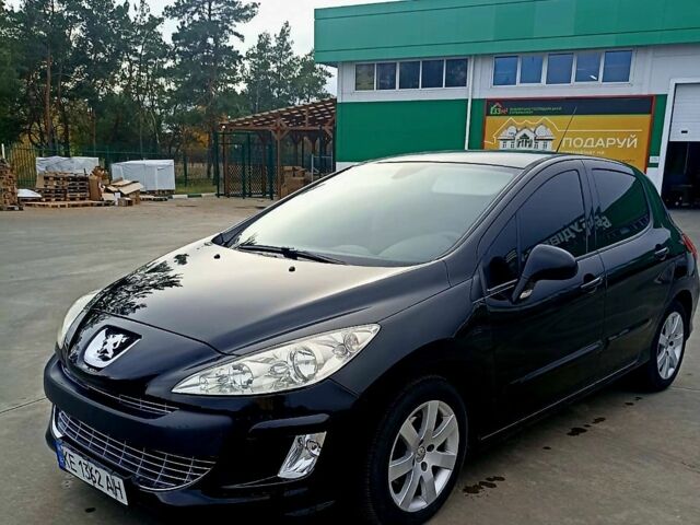 Чорний Пежо 308, об'ємом двигуна 1.6 л та пробігом 216 тис. км за 6000 $, фото 1 на Automoto.ua