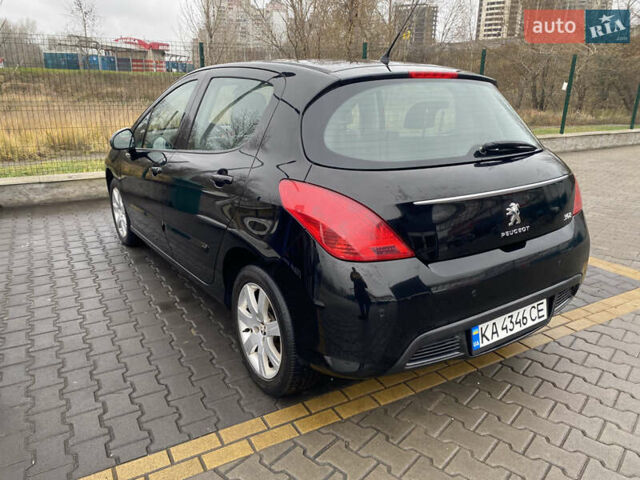 Черный Пежо 308, объемом двигателя 1.6 л и пробегом 162 тыс. км за 7400 $, фото 3 на Automoto.ua
