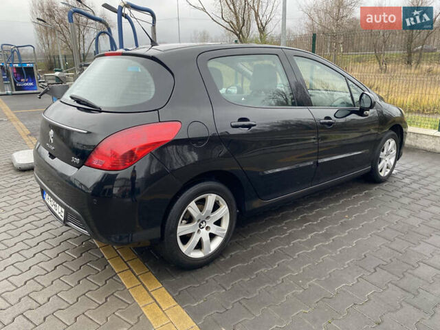 Черный Пежо 308, объемом двигателя 1.6 л и пробегом 162 тыс. км за 7400 $, фото 2 на Automoto.ua