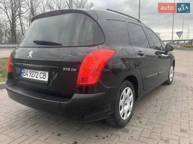 Черный Пежо 308, объемом двигателя 1.6 л и пробегом 292 тыс. км за 6200 $, фото 12 на Automoto.ua