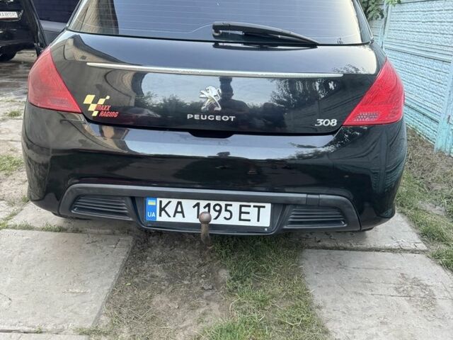 Чорний Пежо 308, об'ємом двигуна 1.6 л та пробігом 233 тис. км за 3800 $, фото 4 на Automoto.ua