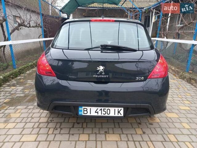 Черный Пежо 308, объемом двигателя 1.6 л и пробегом 172 тыс. км за 7000 $, фото 6 на Automoto.ua