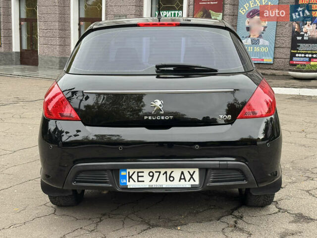 Чорний Пежо 308, об'ємом двигуна 1.6 л та пробігом 160 тис. км за 7300 $, фото 6 на Automoto.ua