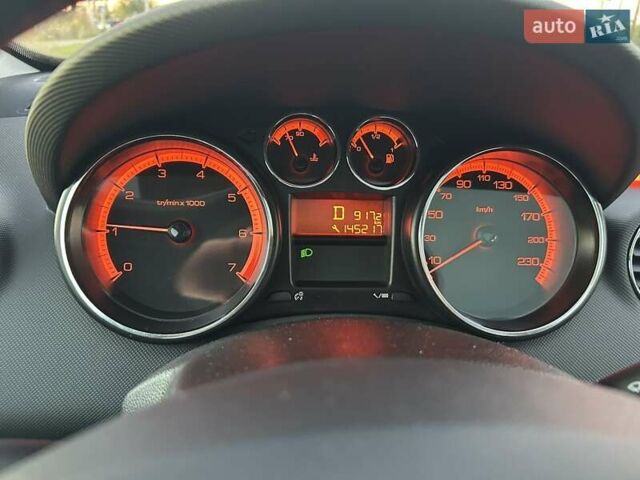 Черный Пежо 308, объемом двигателя 1.6 л и пробегом 145 тыс. км за 7400 $, фото 19 на Automoto.ua