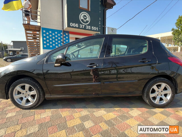 Черный Пежо 308, объемом двигателя 1.6 л и пробегом 210 тыс. км за 5999 $, фото 3 на Automoto.ua
