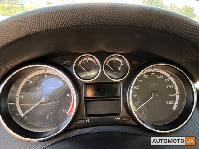 Черный Пежо 308, объемом двигателя 1.6 л и пробегом 210 тыс. км за 5999 $, фото 15 на Automoto.ua