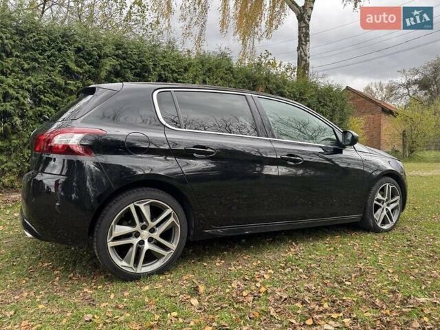 Черный Пежо 308, объемом двигателя 2 л и пробегом 233 тыс. км за 11500 $, фото 12 на Automoto.ua