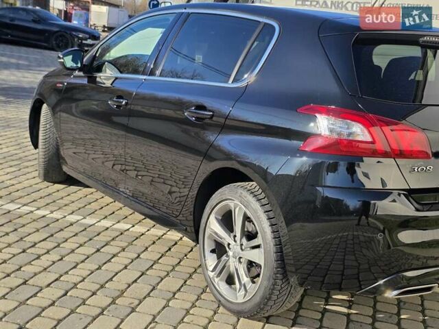 Чорний Пежо 308, об'ємом двигуна 1.56 л та пробігом 148 тис. км за 13450 $, фото 24 на Automoto.ua