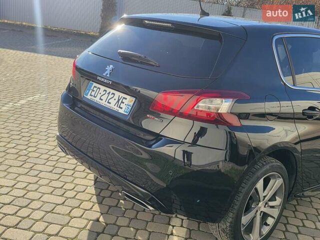 Чорний Пежо 308, об'ємом двигуна 1.56 л та пробігом 148 тис. км за 13450 $, фото 47 на Automoto.ua