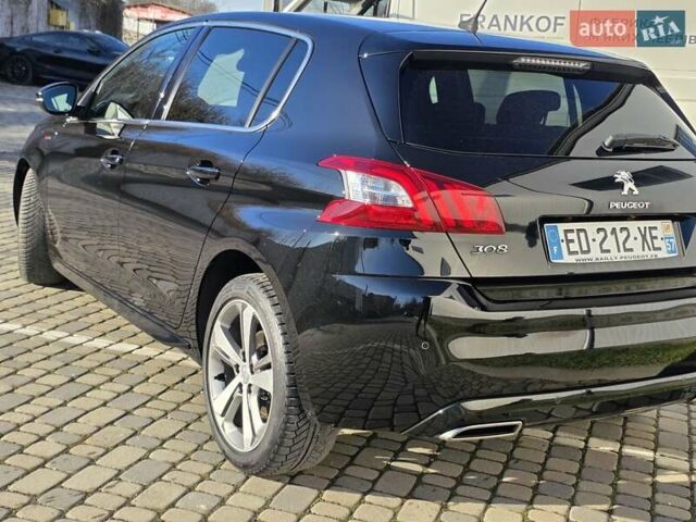 Чорний Пежо 308, об'ємом двигуна 1.56 л та пробігом 148 тис. км за 13450 $, фото 23 на Automoto.ua