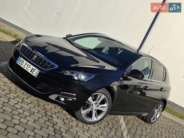 Чорний Пежо 308, об'ємом двигуна 1.56 л та пробігом 148 тис. км за 13450 $, фото 9 на Automoto.ua