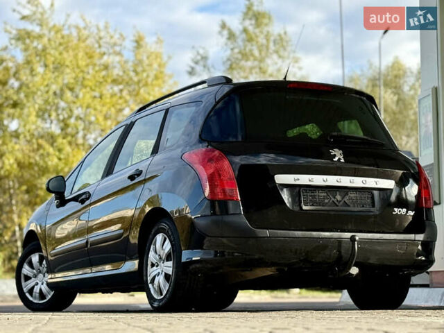 Черный Пежо 308, объемом двигателя 1.6 л и пробегом 248 тыс. км за 5350 $, фото 23 на Automoto.ua