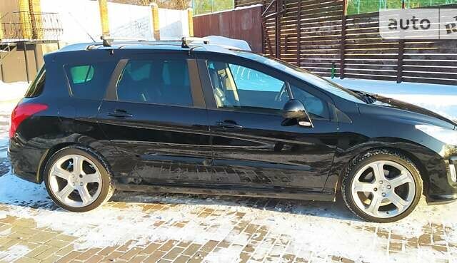 Чорний Пежо 308, об'ємом двигуна 2 л та пробігом 250 тис. км за 7900 $, фото 3 на Automoto.ua