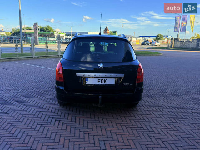 Черный Пежо 308, объемом двигателя 1.56 л и пробегом 256 тыс. км за 4999 $, фото 5 на Automoto.ua