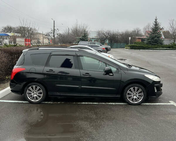 Черный Пежо 308, объемом двигателя 1.6 л и пробегом 260 тыс. км за 4700 $, фото 3 на Automoto.ua