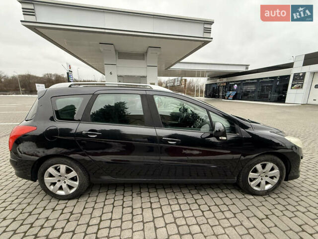 Черный Пежо 308, объемом двигателя 1.56 л и пробегом 240 тыс. км за 3500 $, фото 4 на Automoto.ua