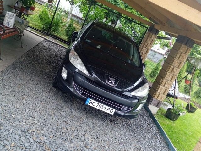 Черный Пежо 308, объемом двигателя 1.6 л и пробегом 15 тыс. км за 4200 $, фото 2 на Automoto.ua