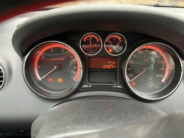 Черный Пежо 308, объемом двигателя 1.6 л и пробегом 233 тыс. км за 4500 $, фото 16 на Automoto.ua