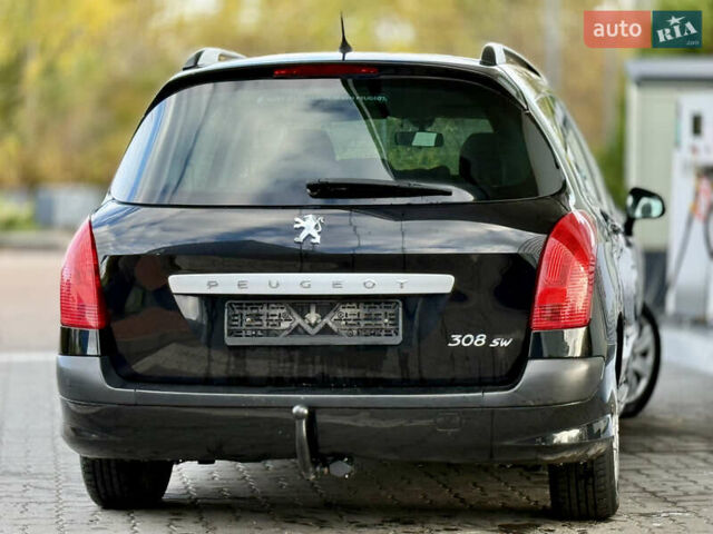 Черный Пежо 308, объемом двигателя 1.6 л и пробегом 248 тыс. км за 5350 $, фото 19 на Automoto.ua