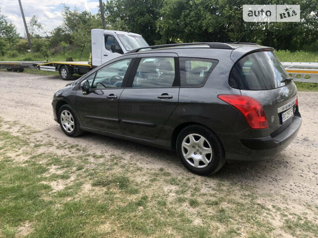 Чорний Пежо 308, об'ємом двигуна 1.6 л та пробігом 215 тис. км за 4999 $, фото 3 на Automoto.ua