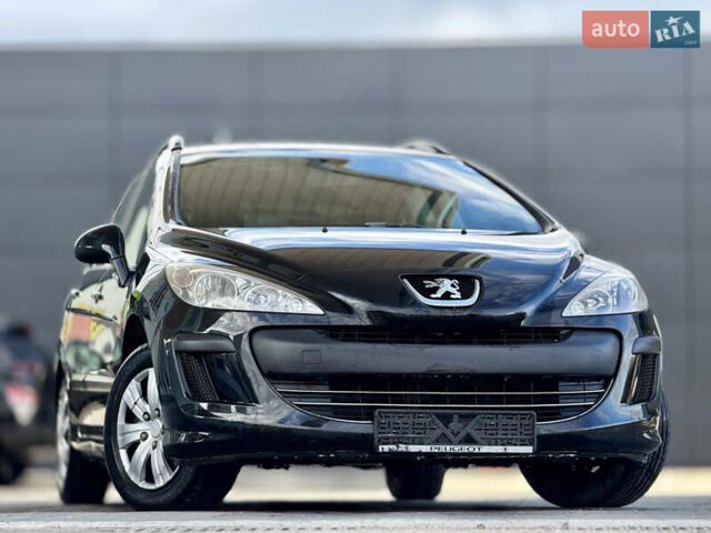 Черный Пежо 308, объемом двигателя 1.6 л и пробегом 248 тыс. км за 5350 $, фото 5 на Automoto.ua