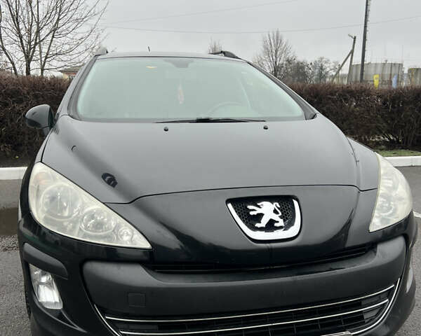 Черный Пежо 308, объемом двигателя 1.6 л и пробегом 260 тыс. км за 4700 $, фото 6 на Automoto.ua