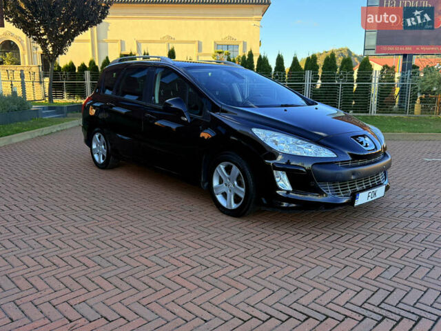 Черный Пежо 308, объемом двигателя 1.56 л и пробегом 256 тыс. км за 4999 $, фото 2 на Automoto.ua