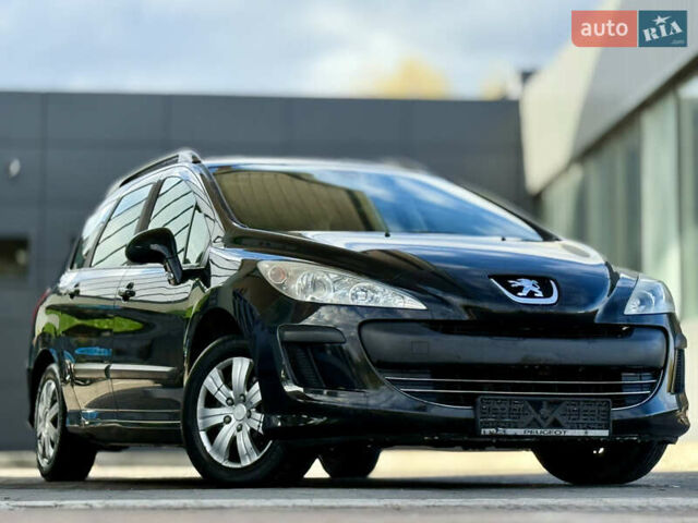 Черный Пежо 308, объемом двигателя 1.6 л и пробегом 248 тыс. км за 5350 $, фото 4 на Automoto.ua