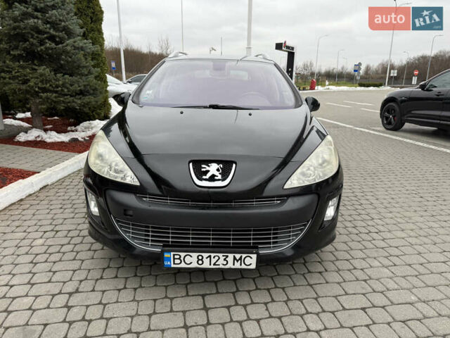 Черный Пежо 308, объемом двигателя 1.56 л и пробегом 240 тыс. км за 3500 $, фото 2 на Automoto.ua