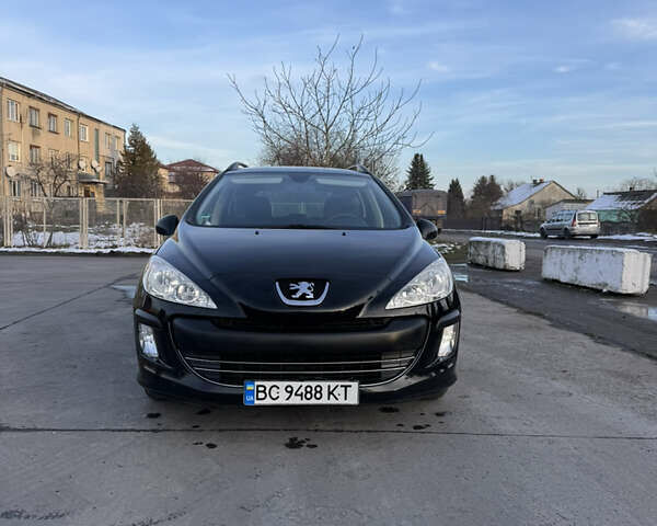 Черный Пежо 308, объемом двигателя 1.6 л и пробегом 248 тыс. км за 4999 $, фото 1 на Automoto.ua