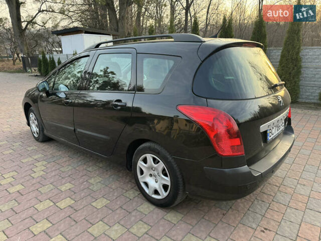 Черный Пежо 308, объемом двигателя 1.6 л и пробегом 283 тыс. км за 4700 $, фото 6 на Automoto.ua