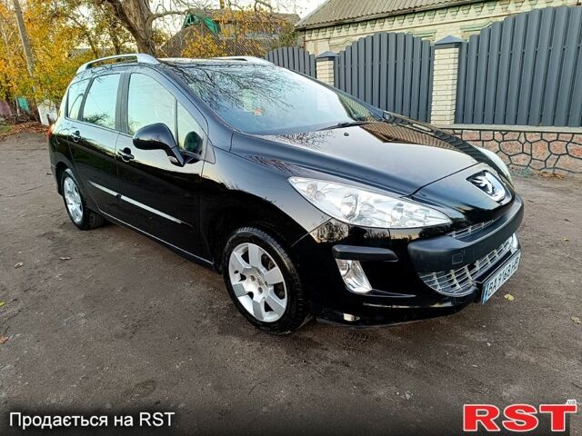 Чорний Пежо 308, об'ємом двигуна 1.6 л та пробігом 190 тис. км за 4999 $, фото 3 на Automoto.ua