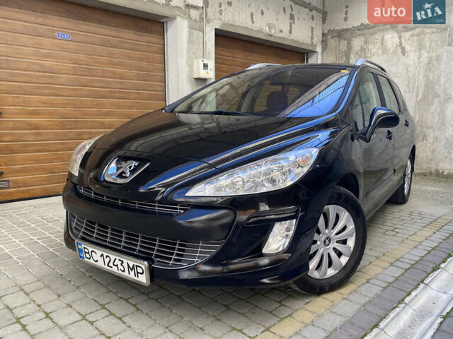 Чорний Пежо 308, об'ємом двигуна 1.6 л та пробігом 264 тис. км за 5250 $, фото 2 на Automoto.ua