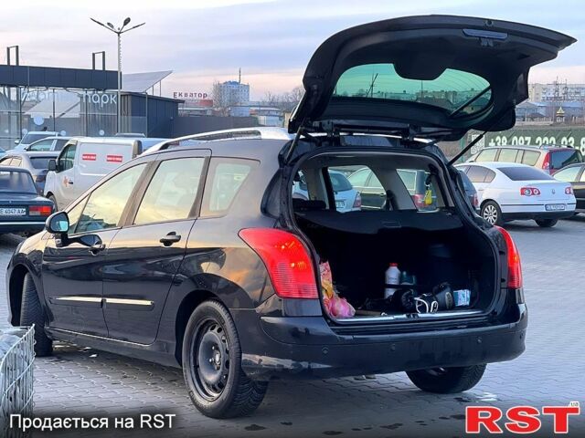 Чорний Пежо 308, об'ємом двигуна 2 л та пробігом 220 тис. км за 6300 $, фото 7 на Automoto.ua