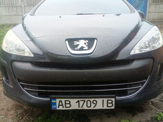 Черный Пежо 308, объемом двигателя 1.4 л и пробегом 250 тыс. км за 4500 $, фото 3 на Automoto.ua