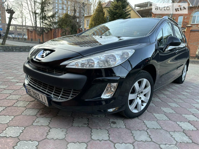 Чорний Пежо 308, об'ємом двигуна 1.6 л та пробігом 95 тис. км за 6100 $, фото 1 на Automoto.ua