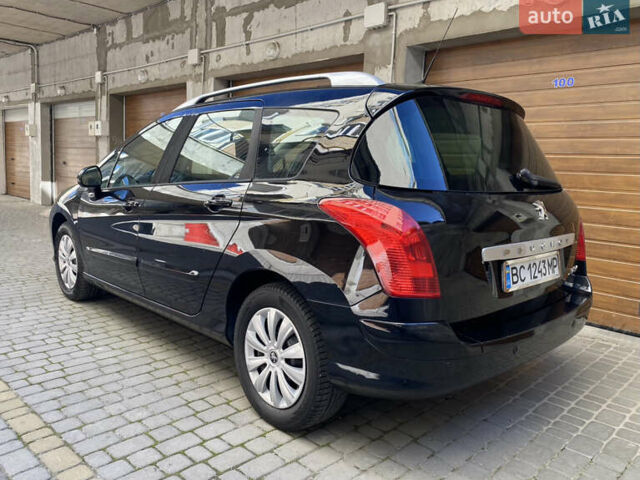 Чорний Пежо 308, об'ємом двигуна 1.6 л та пробігом 264 тис. км за 5250 $, фото 8 на Automoto.ua