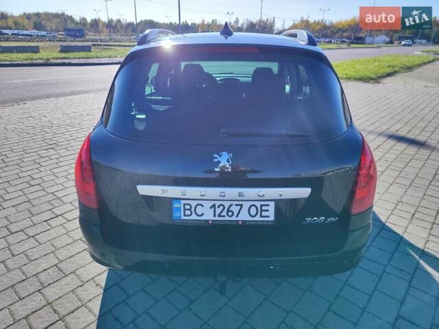 Пежо 308 2009 в Львове на Automoto.ua Черный Пежо 308, объемом двигателя 1.6 л и пробегом 240 тыс. км за 5250 $, фото 60 на Automoto.ua
