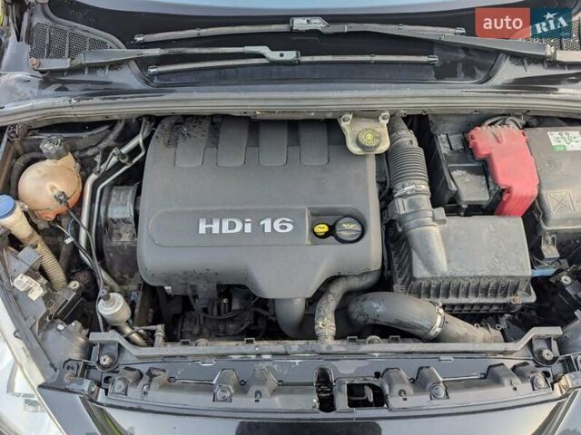Черный Пежо 308, объемом двигателя 2 л и пробегом 292 тыс. км за 7299 $, фото 7 на Automoto.ua