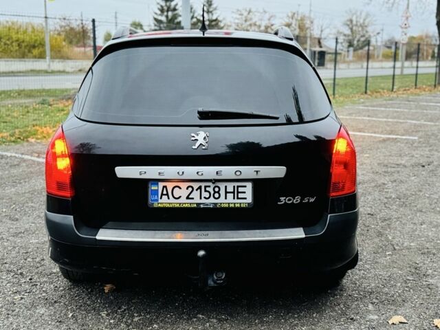 Черный Пежо 308, объемом двигателя 1.6 л и пробегом 266 тыс. км за 5300 $, фото 7 на Automoto.ua