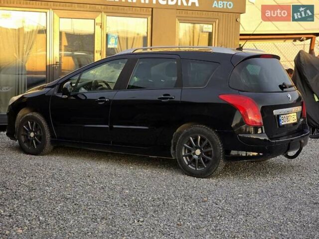 Чорний Пежо 308, об'ємом двигуна 1.6 л та пробігом 196 тис. км за 3999 $, фото 4 на Automoto.ua