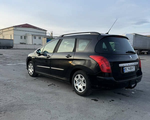 Черный Пежо 308, объемом двигателя 1.6 л и пробегом 248 тыс. км за 4999 $, фото 8 на Automoto.ua