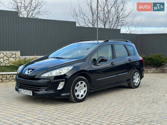 Черный Пежо 308, объемом двигателя 1.4 л и пробегом 251 тыс. км за 4300 $, фото 1 на Automoto.ua