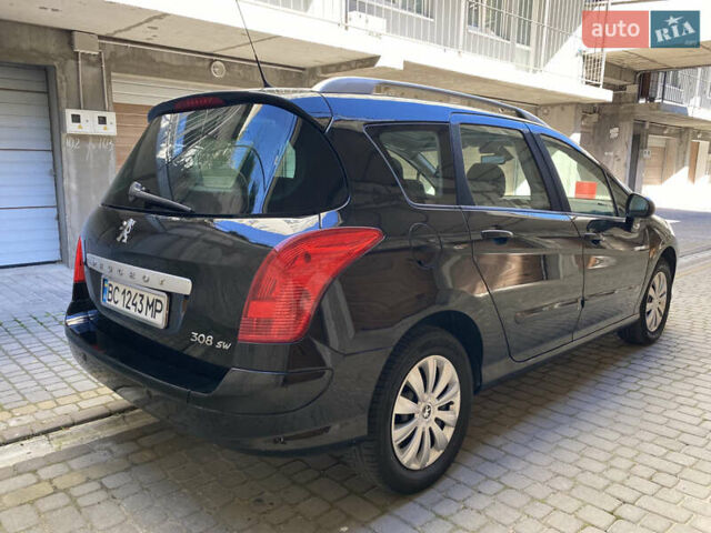 Чорний Пежо 308, об'ємом двигуна 1.6 л та пробігом 264 тис. км за 5250 $, фото 19 на Automoto.ua