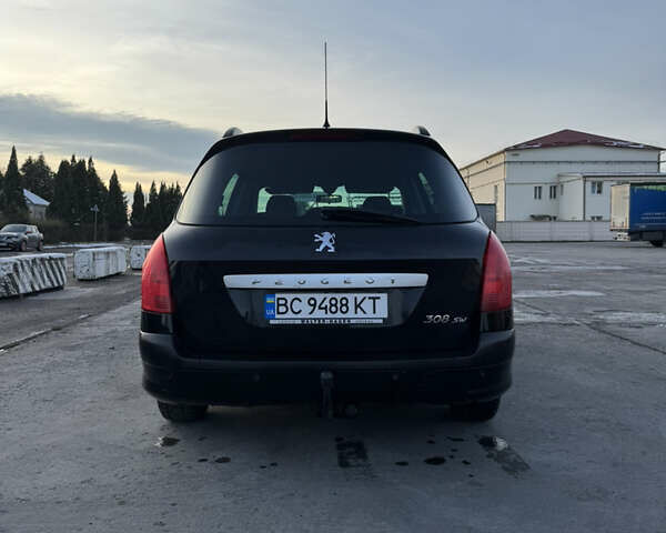 Черный Пежо 308, объемом двигателя 1.6 л и пробегом 248 тыс. км за 4999 $, фото 7 на Automoto.ua